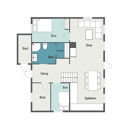 Holiday home Koselig Naer Alpinbakke